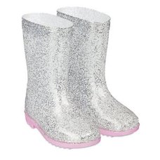 MX422: Kids Sparkle Wellington Boots (Shoe Sizes: 4-11)